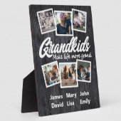 Großkinder machen das Leben großartiger 6 Foto & N Fotoplatte (Seite)