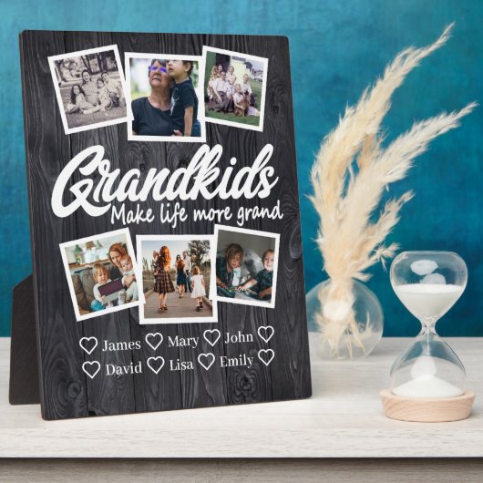 Großkinder machen das Leben großartiger 6 Foto & N Fotoplatte (Seite)