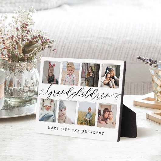 Großkinder machen das Leben zum größten FotoCollag Fotoplatte