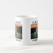 Großkinder machen Leben großartig 2 Foto Collage Kaffeetasse (Mittel)
