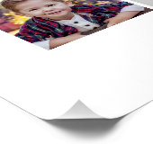 Großkinder machen Leben großartig | FotoCollage Poster (Ecke)