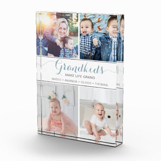 Großkinder machen lebensgroße Geschenkkollektion F Fotoblock (Rechts)