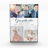 Großkinder machen lebensgroße Geschenkkollektion F Fotoblock (Vorderseite)