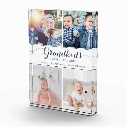 Großkinder machen lebensgroße Geschenkkollektion F Fotoblock (Rechts)