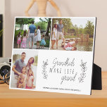 Großkinder machen lebensgroßes Foto-Sammelangebot Fotoplatte<br><div class="desc">Das Foto der Familie wird mit einem nachdenklichen,  bearbeitbaren Zitat "Enkel machen das Leben groß" zusammengestellt,  das Großeltern an einem Geburtstag,  dem Vatertag oder Muttertag ein elegantes und niedliches Sake-Geschenk macht. Großeltern Tag oder Weihnachten.</div>