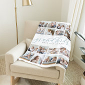 Großkinder machen Life Grand 16 FotoCollage Fleecedecke