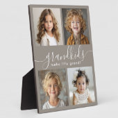 Großkinder machen Life Grand 4 Foto Collage Fotoplatte (Seite)