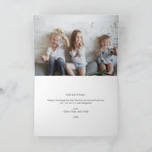 Großkinder machen Life Grand Foto Karte (Innenseite)