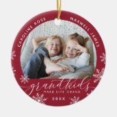 Großkinder machen Life Grand Foto Keramik Ornament (Vorne)