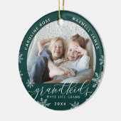 Großkinder machen Life Grand Foto Keramik Ornament (Links)