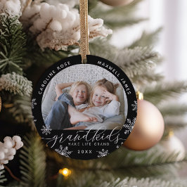 Großkinder machen Life Grand Foto Keramik Ornament