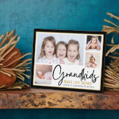 Großkinder machen Life Grand Großeltern 4 Foto Fotoplatte (Seite)