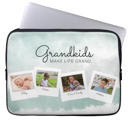 Großkinder machen Life Grand Großkinder Foto Laptopschutzhülle (Vorderseite)