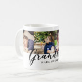 Großkinder machen Life Grand Multi Foto Kaffeetasse (Vorderseite Links)
