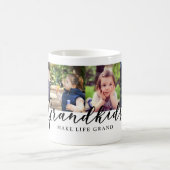 Großkinder machen Life Grand Multi Foto Kaffeetasse (Mittel)