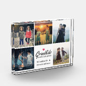 Großkinder machen Life Grand Pink Herzfoto Collage Fotoblock (Links)