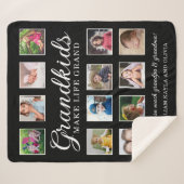 Großkinder machen Life Grand Quote 12 Foto Black Sherpadecke (Vorderseite (Horizontal))