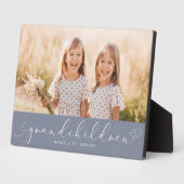 Großkinder Modernes Herz Script Foto Liebe Fotoplatte (Seite)