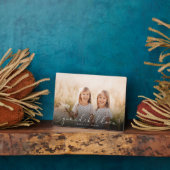 Großkinder Modernes Herz Script Foto Liebe Fotoplatte (Seite)