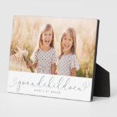 Großkinder Modernes Herz Script Foto Liebe Fotoplatte (Seite)