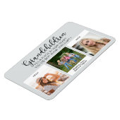 Großkinder Platz im Herzen 3 Foto füllen Magnet (Linke Seite)