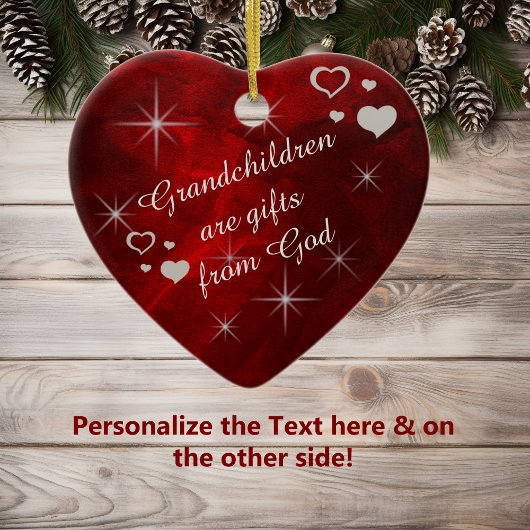 Großkinder Star Heepake Keramik Ornament