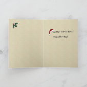 Großkinder Teddy Bears wünschen glückliche Ferien Karte (Innenseite)