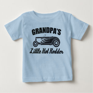 Großkinderwagen der Großmutter, kleine heiße Rodde Baby T-shirt