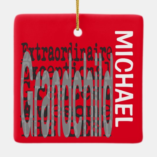 Großkindextraordinär CUSTOM Keramikornament (Rückseite)