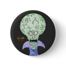 Großkopf-Alien-Sci-Fi-Cartoon
