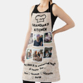 Großküche mit individuellen 6 Fotos & Namen Schürze (InSitu)