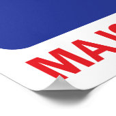 Großliga-Vapage-Logo-Vapier Custom Poster Print (Ecke)