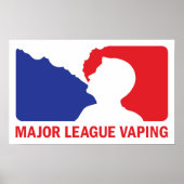 Großliga-Vapage-Logo-Vapier Custom Poster Print (Vorne)