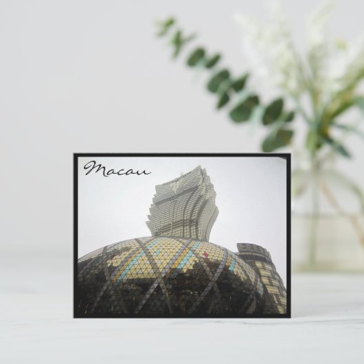 Großlisboa grau postkarte (Stehend Vorderseite)