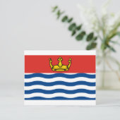 GroßLondoner Flagge Postkarte (Stehend Vorderseite)