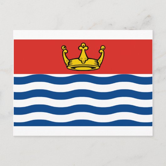 GroßLondoner Flagge Postkarte (Vorderseite)
