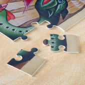 Großmärtyrer Theodor von Tyro Orthodoxe Ikone Puzzle (Seite)