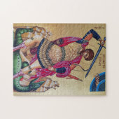 Großmärtyrer Theodor von Tyro Orthodoxe Ikone Puzzle (Horizontal)