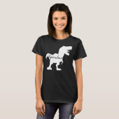 Großmasaurus Großma Dinosaurier T-Shirt (Vorne ganz)