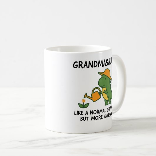 Großmasaurus Kaffeetasse (VorderseiteRechts)