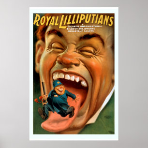 Großmaul-Politiker Poster