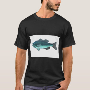 Großmäuliger Bass Kampffisch T-Shirt