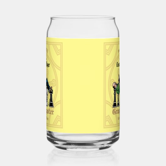 Großmeister Dosenglas (Links)