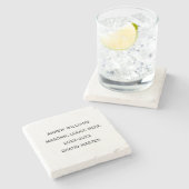 Großmeister Freemason Freimaurer Geschenke Steinuntersetzer (Seitenansicht)