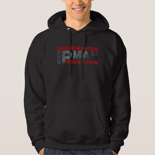 Großmeister "Ip Man"Wing Chun Hoodie (Vorderseite)