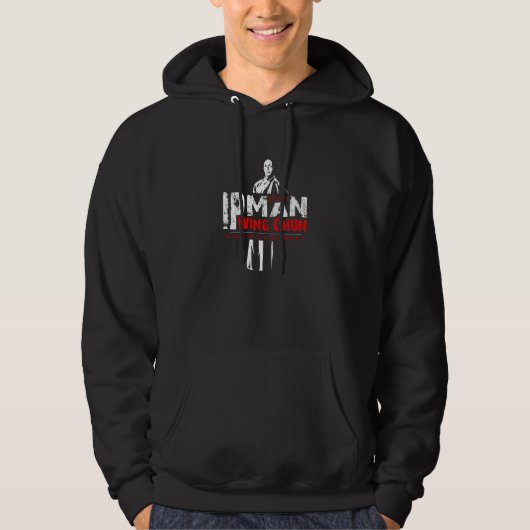 Großmeister "Ip Man" Wing Chun - Kung Fu Hoodie (Vorderseite)