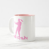 Großmeister - Ip Man "Wing Chun" Kung Fu Zweifarbige Tasse (Vorderseite Links)