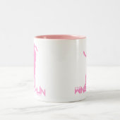 Großmeister - Ip Man "Wing Chun" Kung Fu Zweifarbige Tasse (Mittel)