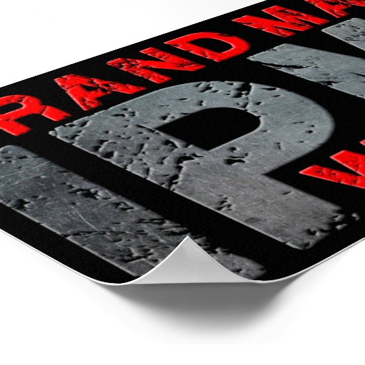 Großmeister "Ip Man" Wing Chun Poster (Ecke)