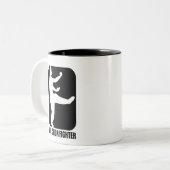 Großmeister - IP Man Wing-Chun-Tasse Zweifarbige Tasse (Vorderseite Links)